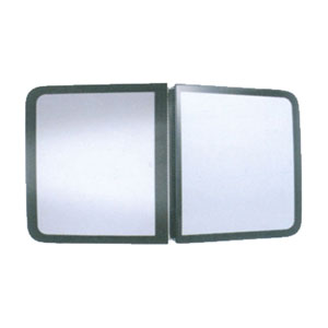 Two piece combined panoramic skylight